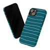 Wave Line Pattern Tough iPhone Case, Compatible with many of iPhone Models. Please See our iPhone model selection list.