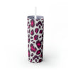 3D Inflated Pattern Tumbler. Come with Straw, 20oz. Stainless Steel. Double Wall Insulation.