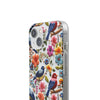 Floral and Bird Embroidery Flexi iPhone Cases. Soft iPhone case. Compatible with many of iPhone Models. Please See our iPhone model selection list.