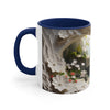 3D Winding river in the forest Mug , coffee mug, Tea mug.