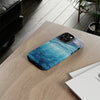 Blue Ocean Water Tough iPhone Case, Compatible with many of iPhone Models. Please See our iPhone model selection list.