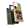 Boxer Sad Face Tough Phone Case For Samsung. Samsung Case. Dog Lover Phone Case. Compatible with many of Samsung Models. Please See our Samsung model selection list.