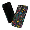 Wildflowers Embroidery Tough iPhone Case. Compatible with many of iPhone Models. Please See our iPhone model selection list.