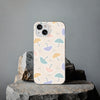 Cute Pastel Umbrellas Pattern Flexi iPhone Cases. Soft iPhone case. Compatible with many of iPhone Models. Please See our iPhone model selection list.