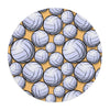 Volleyball Round Mouse Pad.