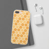 Honeycomb Flexi iPhone Case. Soft iPhone case. Compatible with many of iPhone Models. Please See our iPhone model selection list.
