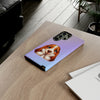 Basset Hound Sad Face Tough Phone Case For Samsung. Samsung Case. Dog Lover Phone Case. Compatible with many of Samsung Models. Please See our Samsung model selection list.