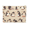 Penguins Pencil Bag for kids, pencil case for kids, Two sizes to choose from.
