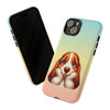 Basset Hound Sad Face Tough iPhone Case. Dog Lover Phone Case. Compatible with many of iPhone Models. Please See our iPhone model selection list.