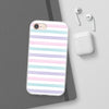 Stripe Pattern Flexi iPhone Cases. Soft iPhone case. Compatible with many of iPhone Models. Please See our iPhone model selection list.