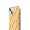 Honeycomb Flexi iPhone Case. Soft iPhone case. Compatible with many of iPhone Models. Please See our iPhone model selection list.