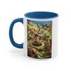 Miniature, Windmill in Holland, coffee mug, Tea mug.