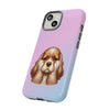 Cocker Spaniel Sad Face Tough iPhone Case. Dog Lover Phone Case. Compatible with many of iPhone Models. Please See our iPhone model selection list.