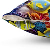 3D Seaworld Throw Pillow.