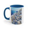 Miniature, Santorini in Greek, coffee mug, Tea mug.