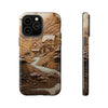 Forest Engraved Wood Tough iPhone Case, Compatible with many of iPhone Models. Please See our iPhone model selection list.