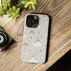 Cute Cat and Umbrella Tough iPhone Case. Compatible with many of iPhone Models. Please See our iPhone model selection list.