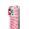 Little Small Love Heart Pattern Flexi iPhone Cases. Soft iPhone case. Compatible with many of iPhone Models. Please See our iPhone model selection list.