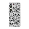 Soccer Balls Pattern Flexi Samsung phone Case. Soft phone Case. Compatible with many of Samsung Models. Please See our Samsung model selection list.
