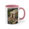 Miniature, Arc de Triomphe in Paris, France . coffee mug, Tea mug.