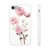 Pressed Pink Roses Flexi iPhone Cases. Soft iPhone case. Compatible with many of iPhone Models. Please See our iPhone model selection list.