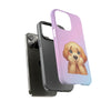 Golden Retriever Sad Face Tough iPhone Case. Dog Lover Phone Case. Compatible with many of iPhone Models. Please See our iPhone model selection list.