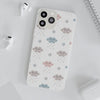 Cute Cloud Pattern Flexi iPhone Cases. Soft iPhone case. Compatible with many of iPhone Models. Please See our iPhone model selection list.