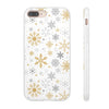 Snowflake Pattern Flexi iPhone Cases. Soft iPhone case. Compatible with many of iPhone Models. Please See our iPhone model selection list.