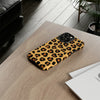 Leopard Heart Print Tough iPhone Case, Compatible with many of iPhone Models. Please See our iPhone model selection list.