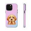 Golden Retriever Sad Face Tough iPhone Case. Dog Lover Phone Case. Compatible with many of iPhone Models. Please See our iPhone model selection list.