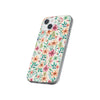 Spring Flower Pattern Flexi iPhone Cases. Soft iPhone case. Compatible with many of iPhone Models. Please See our iPhone model selection list.