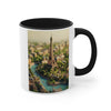 Miniature, World Landmark, Eiffel Tower in France, coffee mug, Tea mug.