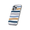 Stripe Pattern Flexi iPhone Case. Soft iPhone case. Compatible with many of iPhone Models. Please See our iPhone model selection list.