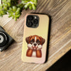 Boxer Sad Face Tough iPhone Case. Dog Lover Phone Case. Compatible with many of iPhone Models. Please See our iPhone model selection list.