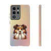Shetland Sheepdog, Sheltie Sad Face Tough Phone Case For Samsung. Samsung Case. Dog Lover Phone Case. Compatible with many of Samsung Models. Please See our Samsung model selection list.