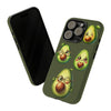 Cute Avocado Tough iPhone Case. Compatible with many of iPhone Models. Please See our iPhone model selection list.