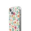 Spring Flower Pattern Flexi iPhone Cases. Soft iPhone case. Compatible with many of iPhone Models. Please See our iPhone model selection list.