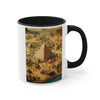 Miniature, Pyramid in Egypt, coffee mug, Tea mug.