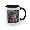 Miniature, cute mini village coffee mug, tea mug.