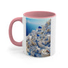 Miniature, Santorini in Greek, coffee mug, Tea mug.