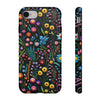 Wildflowers Embroidery Tough iPhone Case. Compatible with many of iPhone Models. Please See our iPhone model selection list.