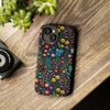 Wildflowers Embroidery Tough iPhone Case. Compatible with many of iPhone Models. Please See our iPhone model selection list.