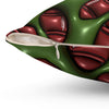3D Inflated Rugby Ball Throw Pillow.
