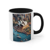 Miniature, Sydney Opera House in Australia, coffee mug, Tea mug.