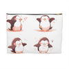 Little Penguins Pencil Bag for kids, pencil case for kids, Two sizes to choose from.