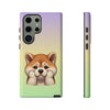 Akita Sad Face Tough Phone Case For Samsung. Samsung Case. Dog Lover Phone Case. Compatible with many of Samsung Models. Please See our Samsung model selection list.