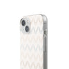 Wave Lines Pattern Flexi iPhone Cases. Soft iPhone case. Compatible with many of iPhone Models. Please See our iPhone model selection list.
