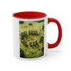 Miniature, World Landmark, Stonehenge in United Kingdom, coffee mug, Tea mug.