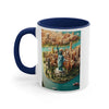 Miniature, World Famous Landmark, Statue of Liberty in America, coffee mug, Tea mug.