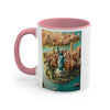 Miniature, World Famous Landmark, Statue of Liberty in America, coffee mug, Tea mug.